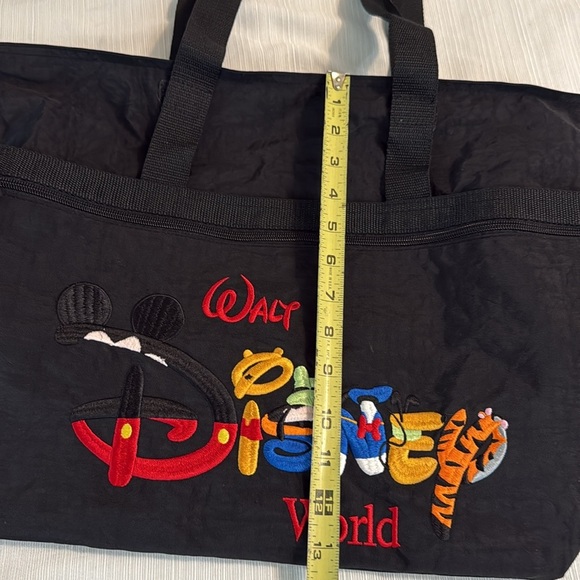 Disney Black Embroidered Tote Bag - Picture 2 of 9